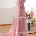 Home decor elegant pinch pleated top antibacterial hospital curtain